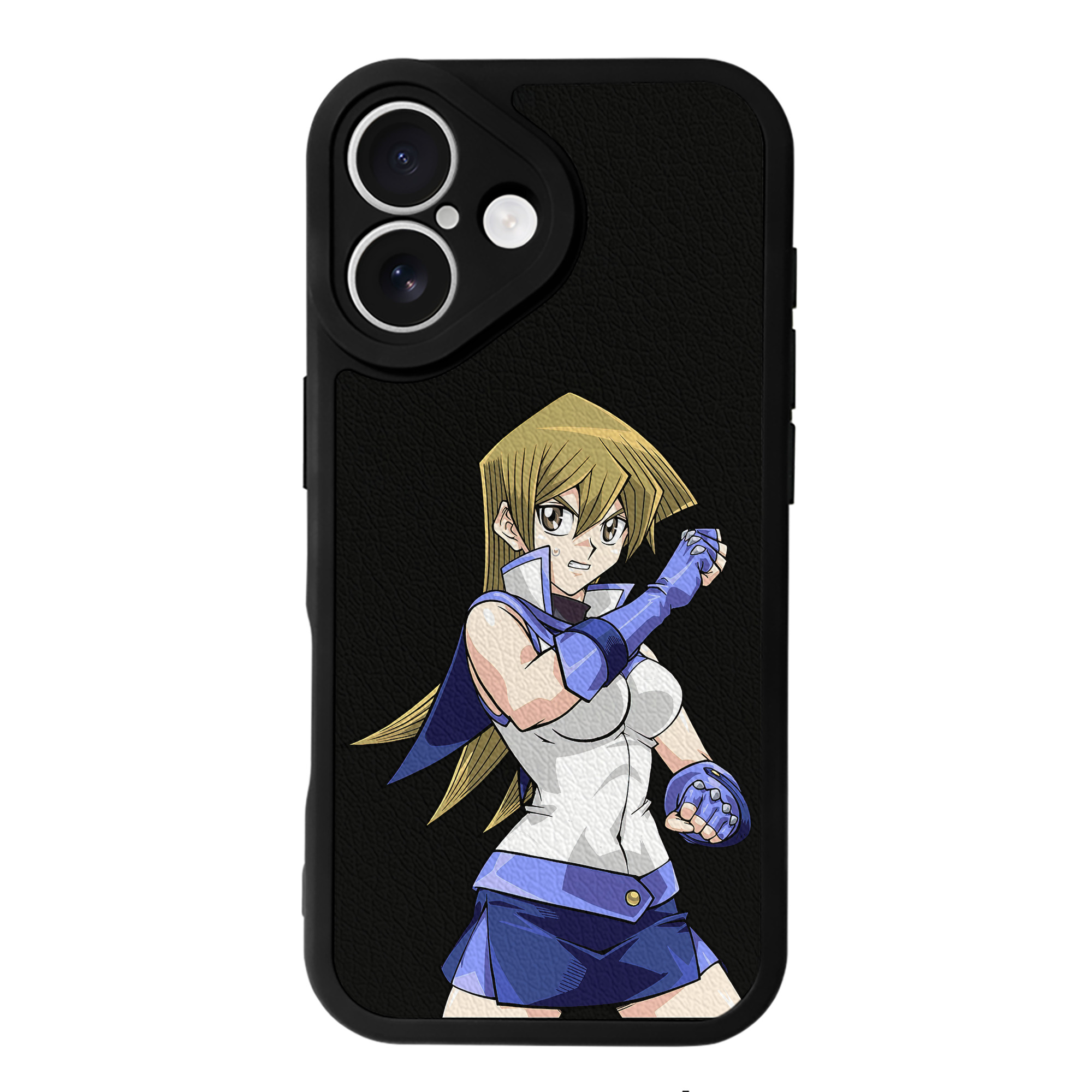 遊☆戯☆王 Yu-Gi-Oh! 【iPhone 16シリーズ対応】シリコンスマホケース（レザー調） 材質：シリコン